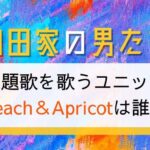 Peach＆Apricotは誰？竹内まりや？ユーミン？杏里？和田家の男たち主題歌