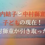 竹内結子の長男の現在！子供はどうしてる？中村獅童に引き取られる話はどうなった？